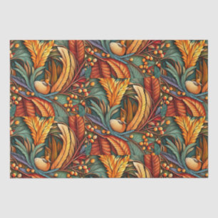 Papier Mousseline Thanksgiving Design d'automne