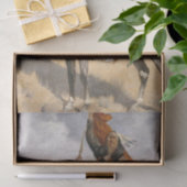 Papier Mousseline The Blanket Signal by Frederic Remington (Cadeau)