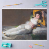 Papier Mousseline The Clothed Maja, Francisco Goya, 1798-1803 (Artisanat)