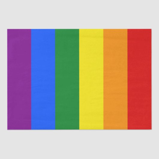 Papier Mousseline The Colors of the rainbow (Recto)