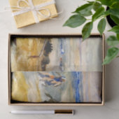 Papier Mousseline "The Coming of the White Man" par Charles M Russel (Cadeau)