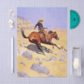 Papier Mousseline The Cowboy by Frederic Remington (Artisanat)