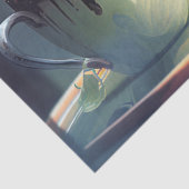 Papier Mousseline Thé de l'après-midi et Twitter (Détail)