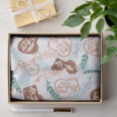 Papier Mousseline Thé et citations de toasts beurrées (Cadeau)