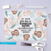 Papier Mousseline Thé et citations de toasts beurrées (Artisanat)