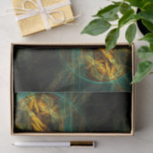 Papier Mousseline The Eye of the Jungle Abstract (Cadeau)