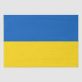 Papier Mousseline The Flag of Ukraine (Recto)