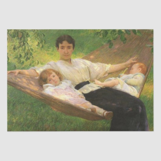 Papier Mousseline The Hammock (par Joseph DeCamp) (Recto)