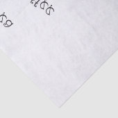 Papier Mousseline Thé inversé Farine de café Sucre (Détail)