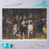 Papier Mousseline The Night Watch, Rembrandt, 1642 (Artisanat)