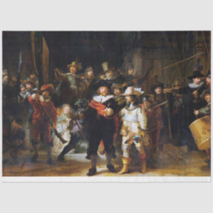 Papier Mousseline The Night Watch, Rembrandt, 1642