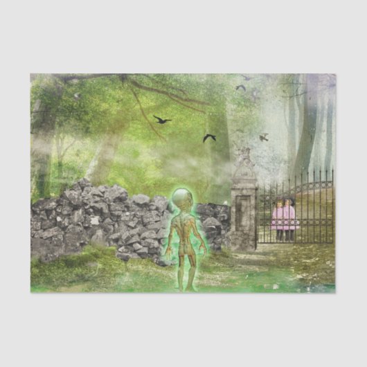 Papier Mousseline The Silent Man (Recto)