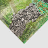 Papier Mousseline The Silent Man (Détail)