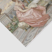 Papier Mousseline Thé sur la terrasse par Frederic Soulacroix (Détail)