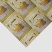 Papier Mousseline Thé vintage (Détail)