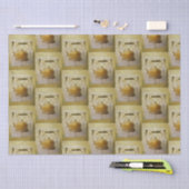 Papier Mousseline Thé vintage (Artisanat)