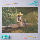 Papier Mousseline The Whittling Boy (par Winslow Homer) (Artisanat)