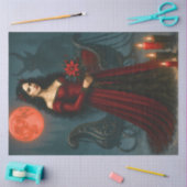 Papier Mousseline The Winter Goddess | Dark Christmas Krampus Myth (Artisanat)