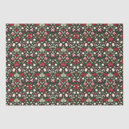 Papier Mousseline Thème de Noël (Recto)