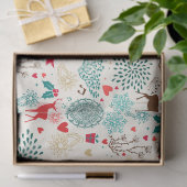 Papier Mousseline Thème de Noël (Cadeau)
