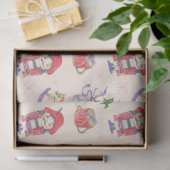 Papier Mousseline Thème de noël des noisettes (Cadeau)