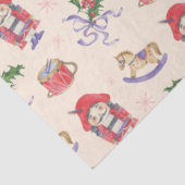 Papier Mousseline Thème de noël des noisettes (Détail)