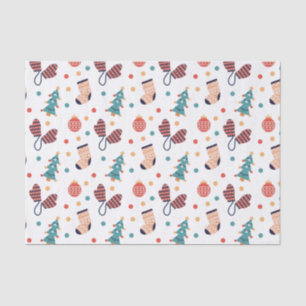 Papier Mousseline Thème de Noël mignon