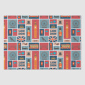 Papier Mousseline Thème Londres (Recto)