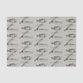 Papier Mousseline Thème Pêcheur d'eau de mer Pêche (Recto)