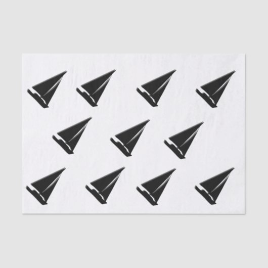 Papier Mousseline Thème Sport Voilier (Recto)