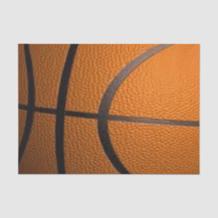 Papier Mousseline Thème sportif de basket-ball