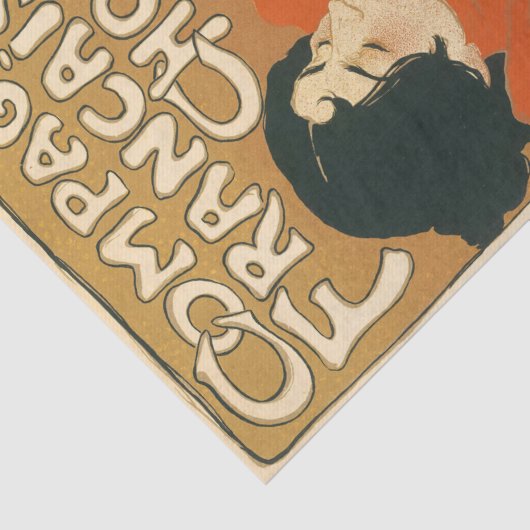 Papier Mousseline Théophile Steinlen Compagnie Française Chocolat (Détail)