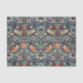 Papier Mousseline Thief fraise William Morris (Recto)