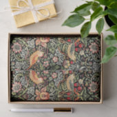 Papier Mousseline Thief fraise William Morris Papier de tissus (Cadeau)