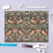 Papier Mousseline Thief fraise William Morris Papier de tissus (Artisanat)