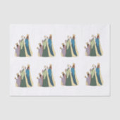 PAPIER MOUSSELINE THREE KING TISSUE PAPER (Recto)