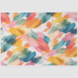 Papier Mousseline Throw Pillow