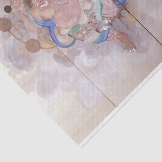 Papier Mousseline Thunder par Tomita Keisen (Détail)