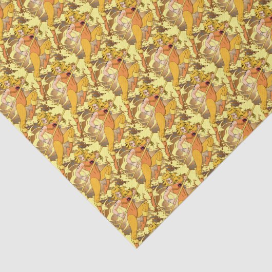 Papier Mousseline ThunderCats | Cheetara Character Graphic (Détail)