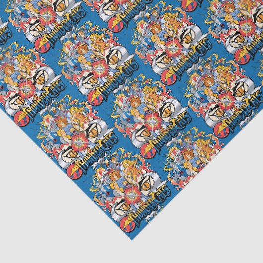 Papier Mousseline ThunderCats | Firey Group Graphic (Détail)