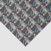 Papier Mousseline ThunderCats | Lion-O Halfttone Shadow Graphic (Détail)