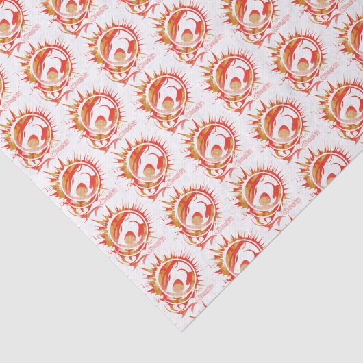 Papier Mousseline ThunderCats | Logo explosif (Détail)