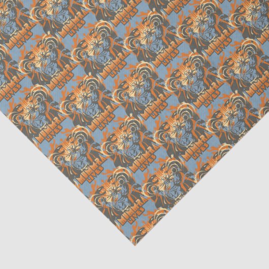 Papier Mousseline ThunderCats | Mumm-Ra Vit (Détail)