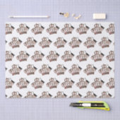 Papier Mousseline "Tiara - Classe de +2022" Tissu Papier (Artisanat)