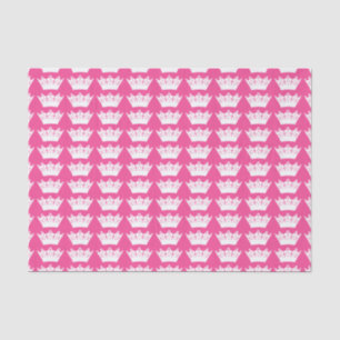 Papier Mousseline Tiaras et Couronnes / Rose foncé