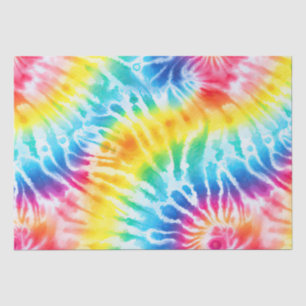 Papier Mousseline Tie cool Frotte Tie Dye