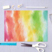 Papier Mousseline Tie Dye (Artisanat)