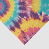 Papier Mousseline Tie Dye Motif (Détail)