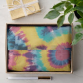 Papier Mousseline Tie Dye Motif (Cadeau)