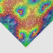 Papier Mousseline Tie Dye Sky Vintage Kaleidoscope fractal (Détail)